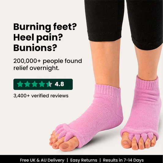 TOEALIGN™ Foot Alignment Socks — Pink