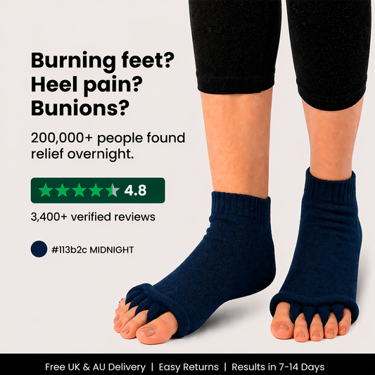 TOEALIGN™ Foot Alignment Socks — Blue